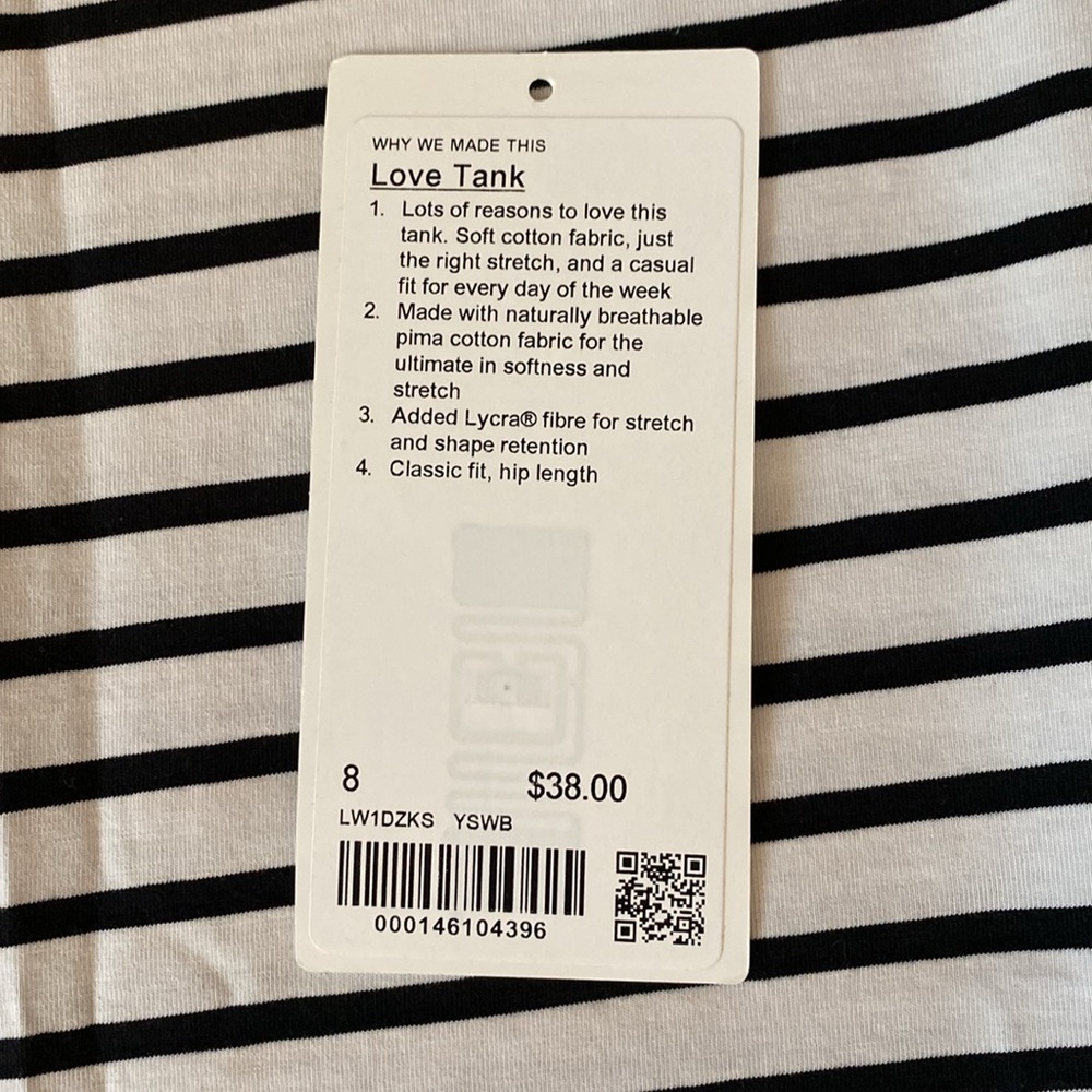 Lululemon Love Tank Top - Picture 8 of 8